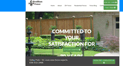 Desktop Screenshot of houlihanfence.com